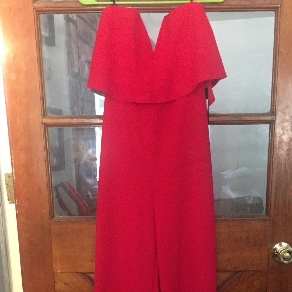 Lulus red jumpsuit
